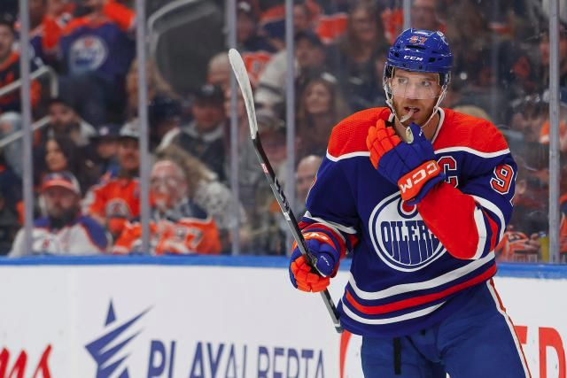 Edmonton forward McDavid becomes NHL regular season top scorer, sniper and assist leader
