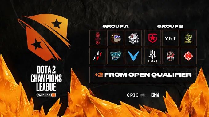 The announcement of the Dota 2 Champions League Season 9