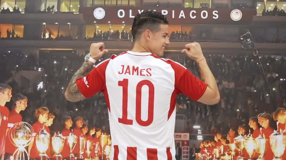 James Rodríguez saldrá del Olympiacos de Grecia