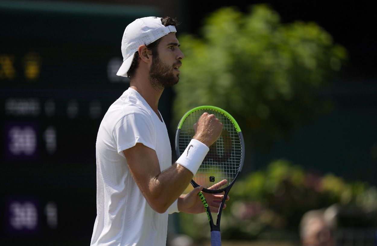 Khachanov defeats American Cressy in opening match of tennis tournament in Astana