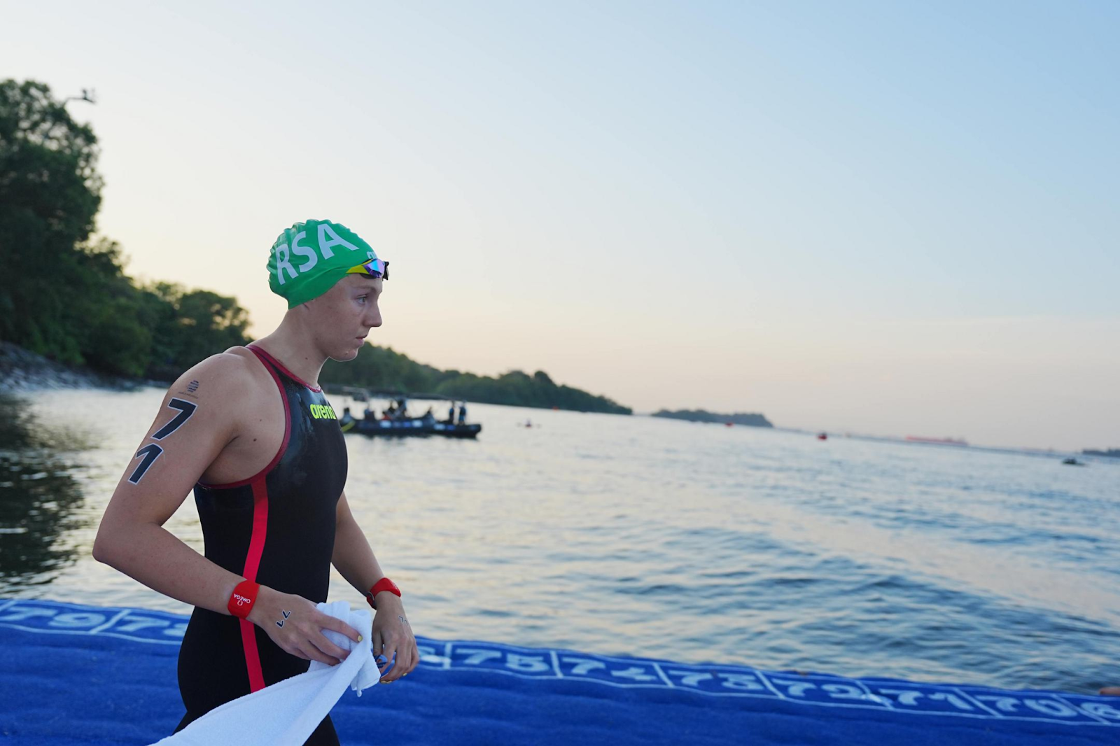 South Africa’s Aquatic Aces Brave Rough Waters in Singapore