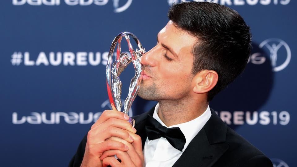 Novak Djokovic Named Sportsman Of The Year By Laureus
