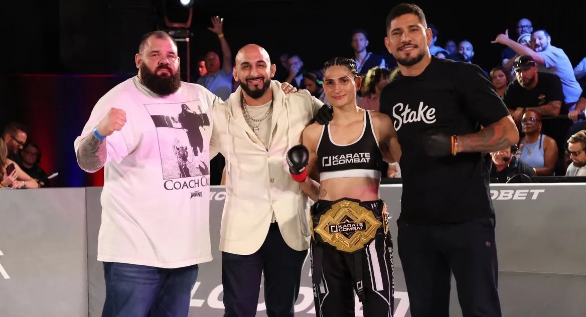 Alex Pereira's Sister Becomes Karate Combat Champion in Flyweight Division