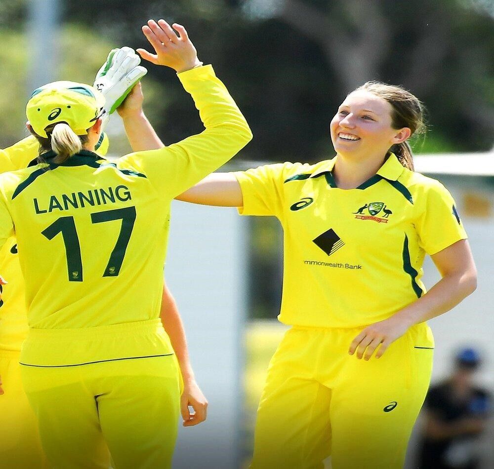 ODI Update: Darcie Brown four-for restricts India to 225