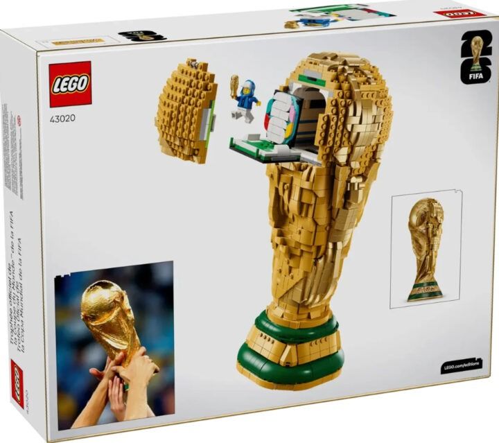 Lego and FIFA to Release Set Featuring the FIFA World Cup Trophy