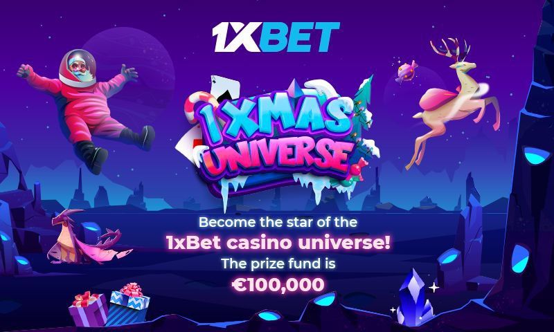 1XBet 1xmas Universe Tournament with €100,000 Prize Pool