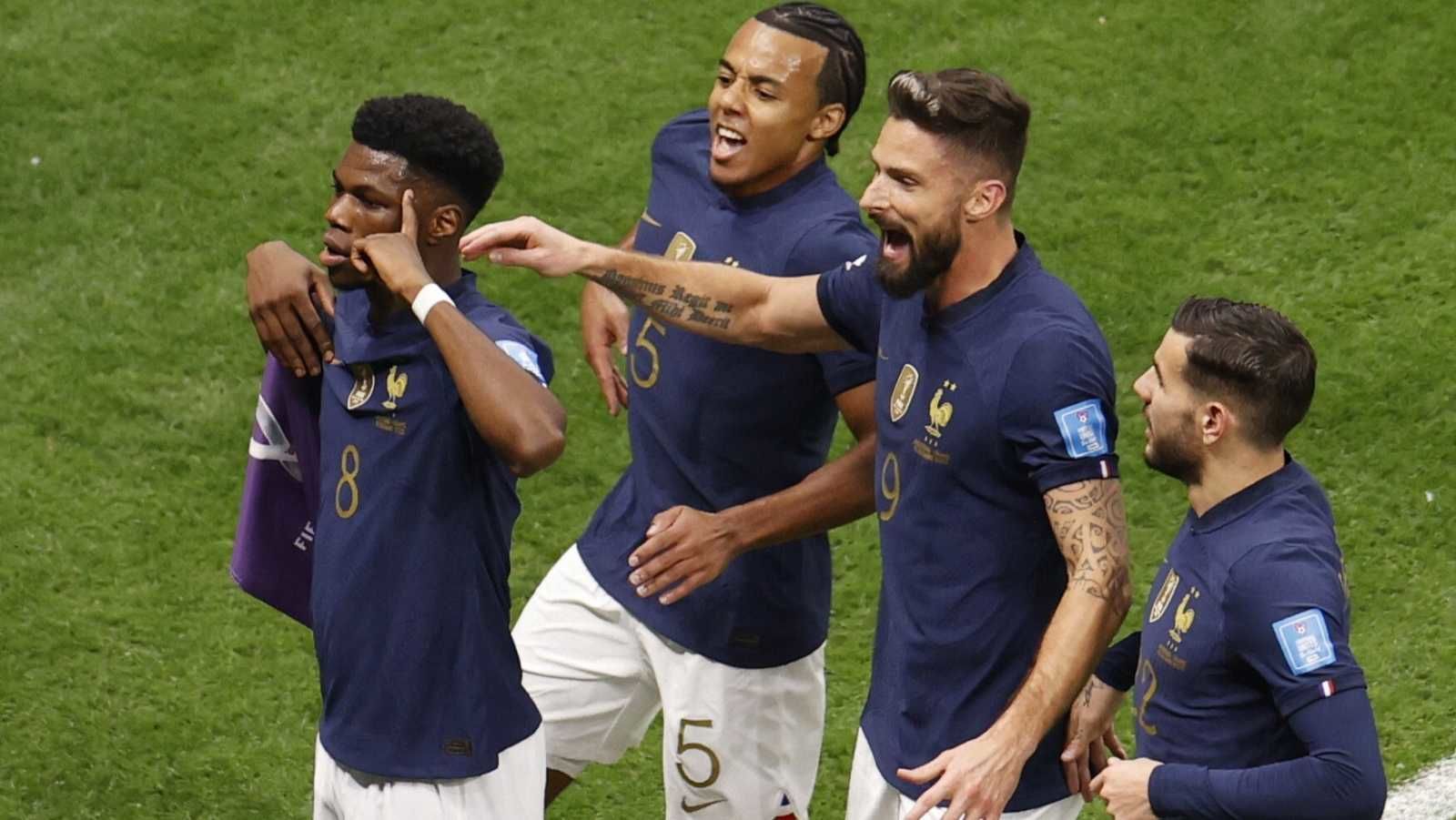 La selección de Francia derrotó a Inglaterra 2:1 y avanzó a las semifinales de la Copa del Mundo Qatar 2022