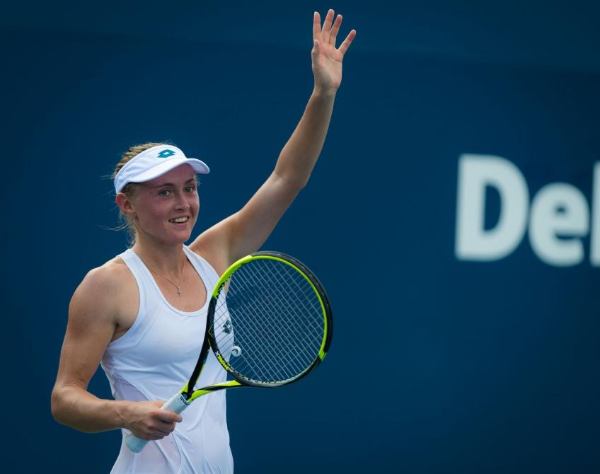 Irina-Camelia Begu beats Aliaksandra Sasnovich in Winston-Salem Open