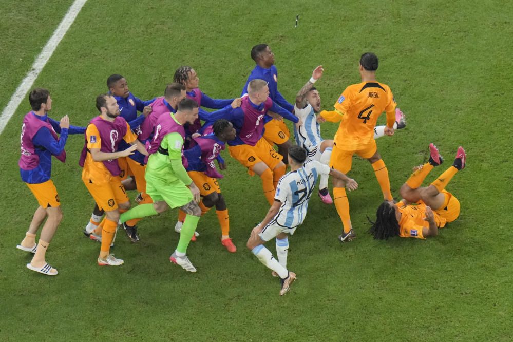 Dutch journalist says the Netherlands team at World Cup 2022 is only remembered for a scuffle with Argentina