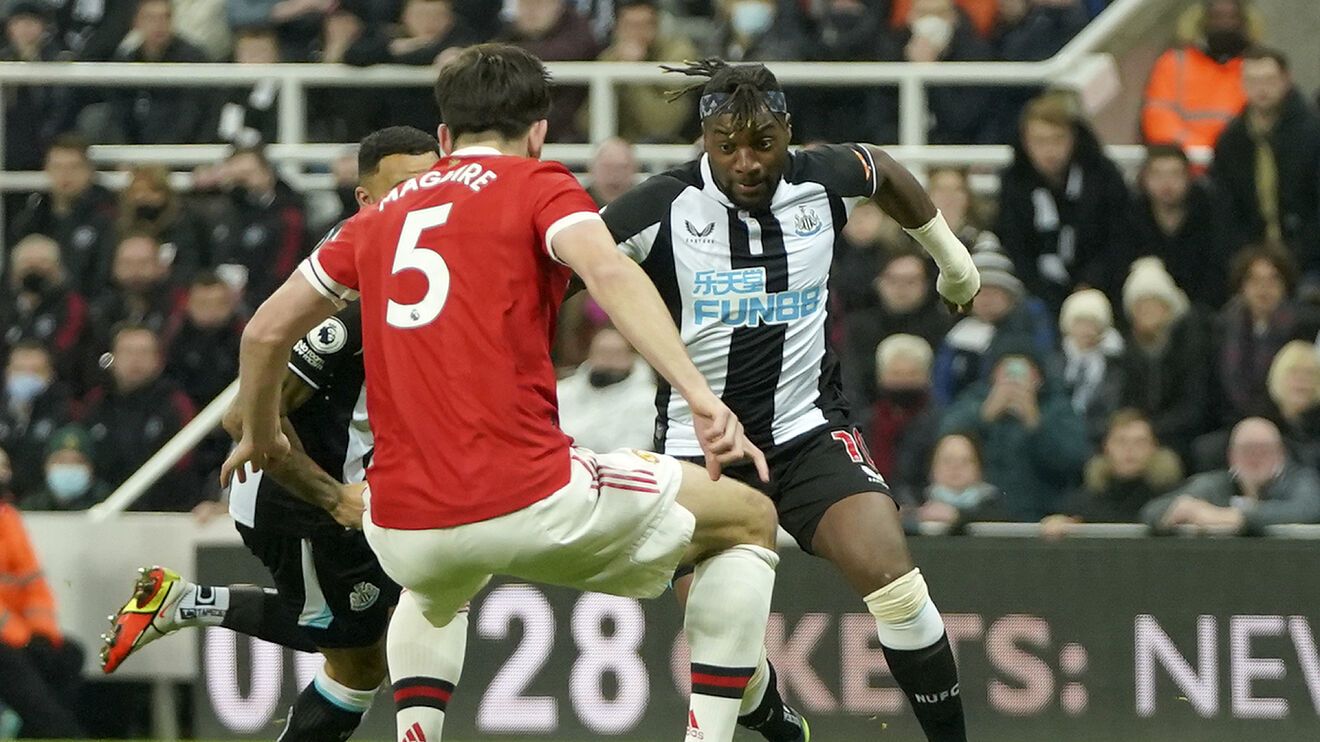 Manchester and Newcastle draw in the 11th round match of the English Premier League