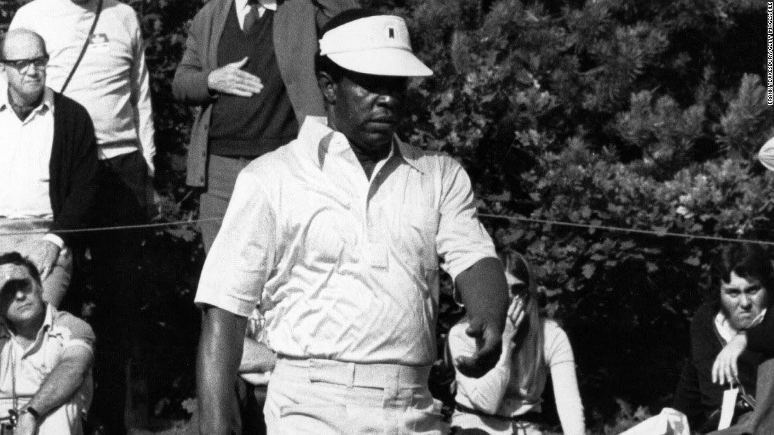 Golf: Master's tournament first-ever black player Lee Elder passes away
