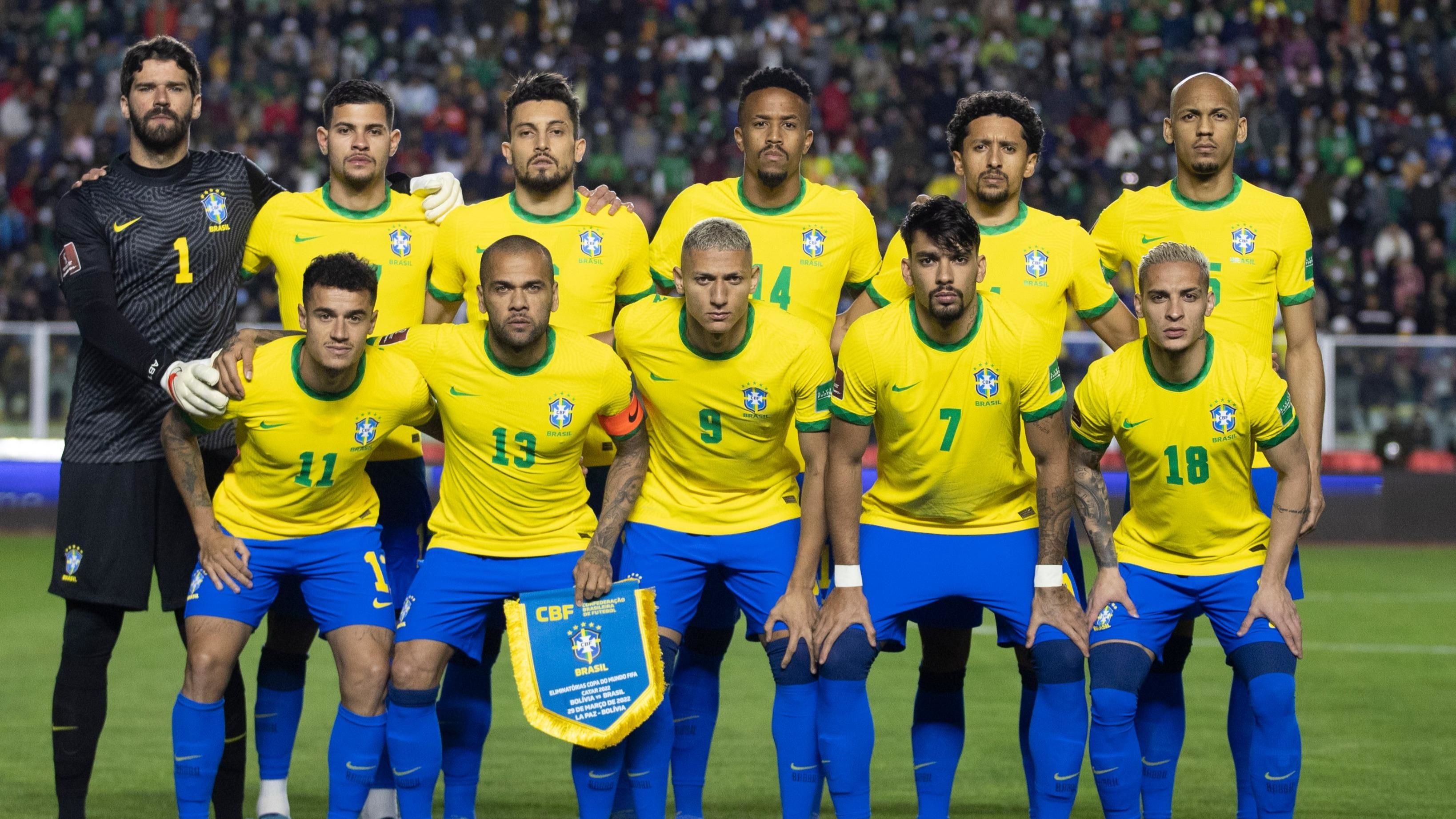 Brazilian national team is suspected of having a viral infection