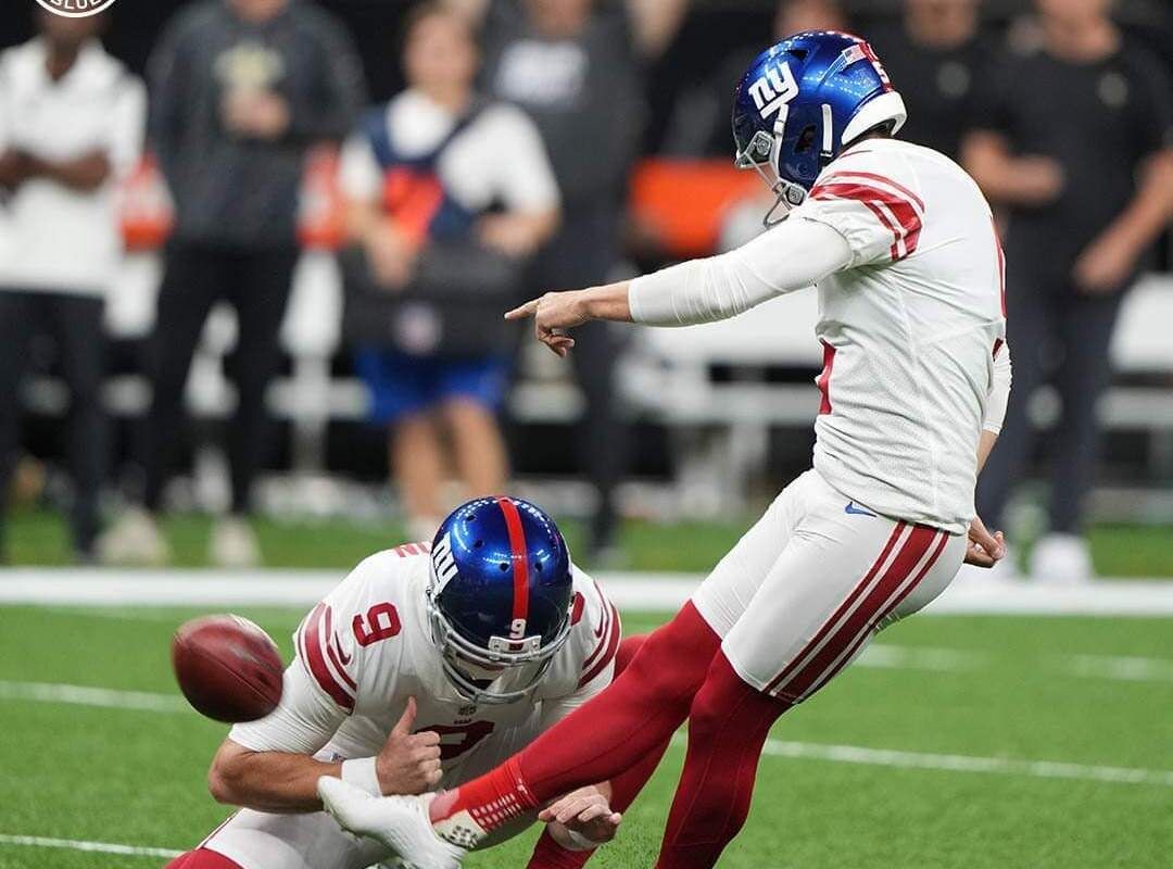 NFL: Giants beat Saints in Overtime