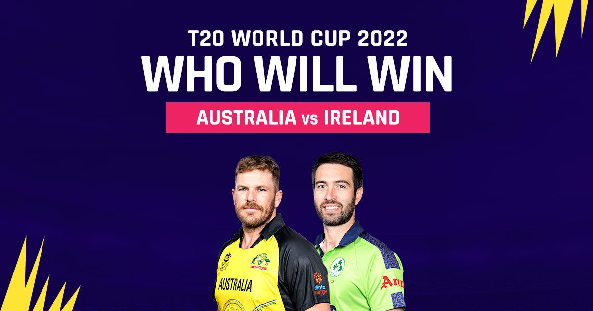 Australia vs. Ireland Prediction, Betting Tips & Odds │31 OCTOBER, 2022