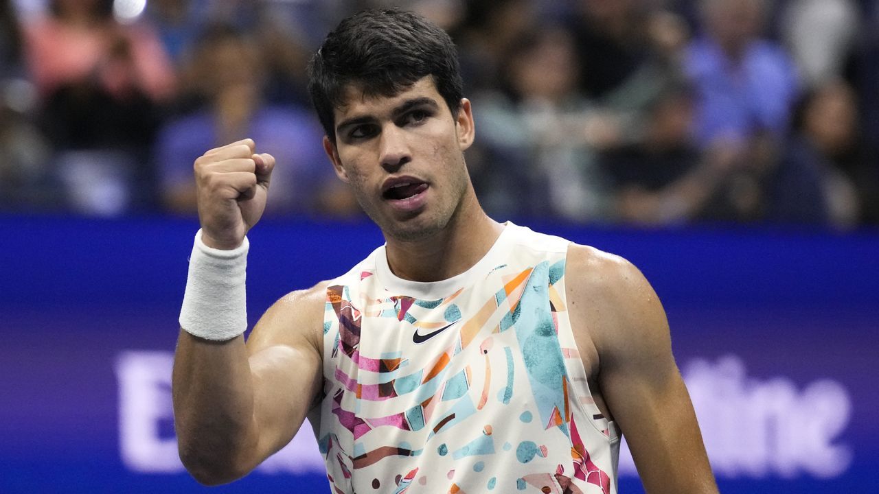 Alcaraz se clasificó a los cuartos de final del US Open