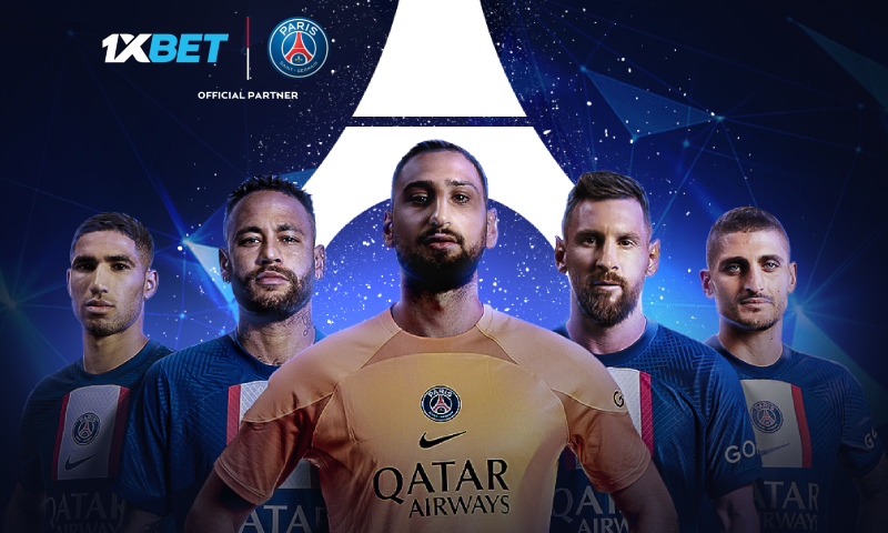 Paris Saint-Germain Stars Encourage Fans to Win with 1xBet