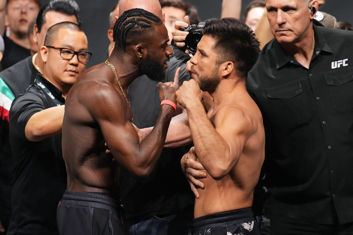 UFC Champion Sterling and Cejudo Get Into Altercation at Stare Down
