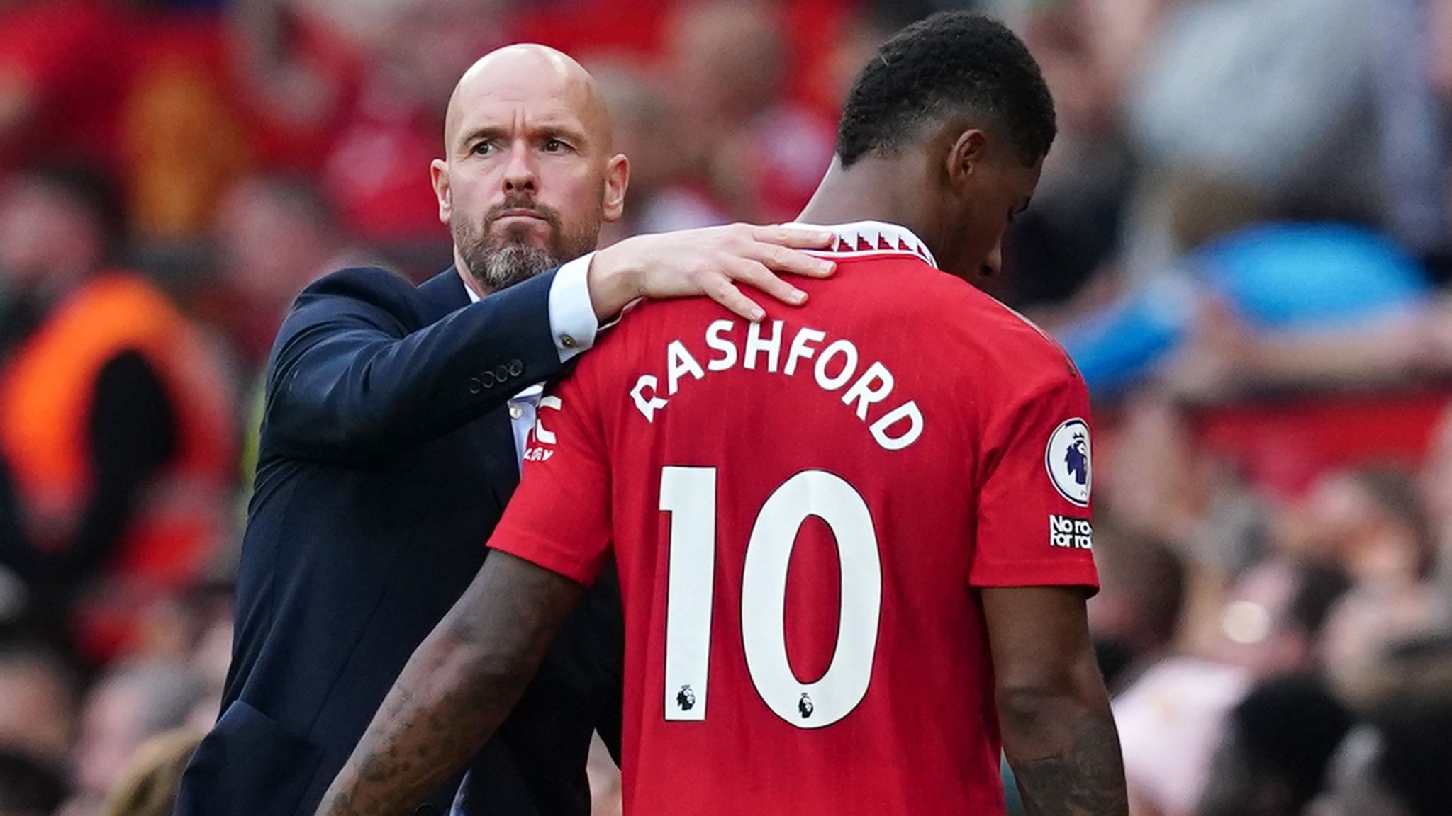 MU Manager Ten Hag Comments On Rashford's Party