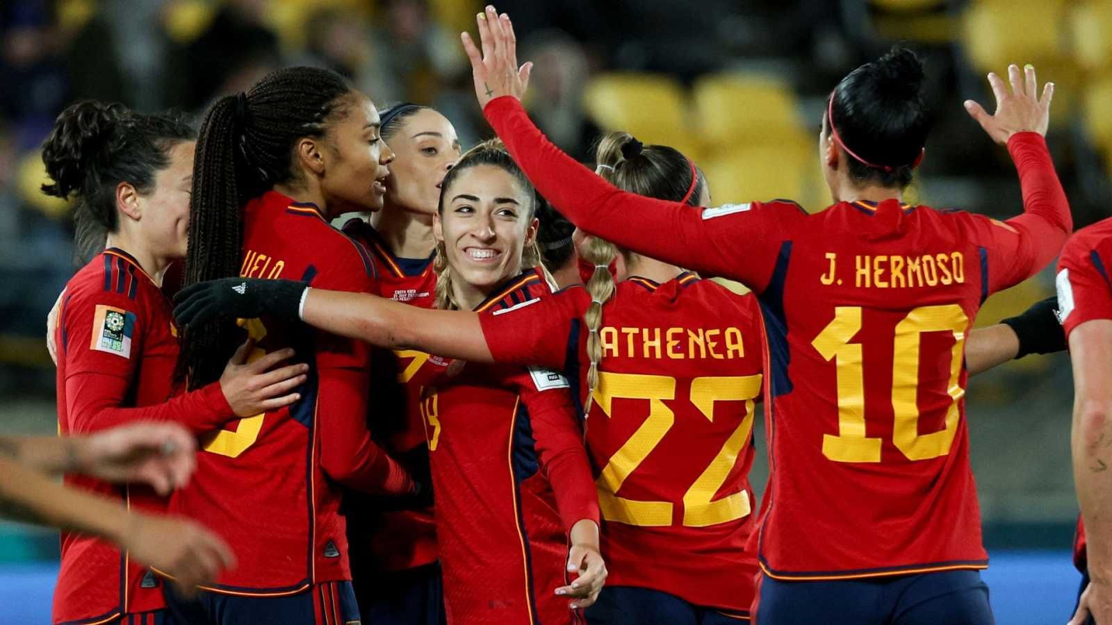 España aseguró con 5 goles su paso a los octavos de final en el Mundial Femenino de la FIFA