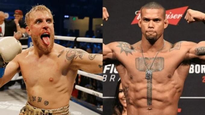 Former UFC fighter Thiago Santos challenges Jake Paul to a fight