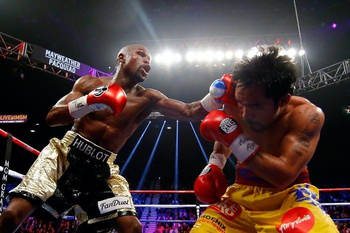 Pacquiao's Team Names Only Obstacle To Mayweather Rematch