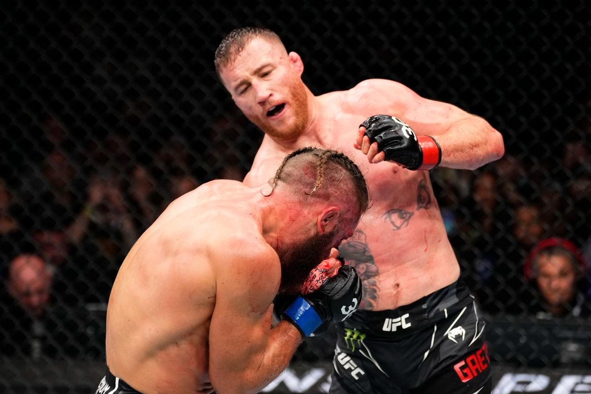 Gaethje Responds To Fiziev Who Accused Him Of Illegal Eye Poke In Their Fight