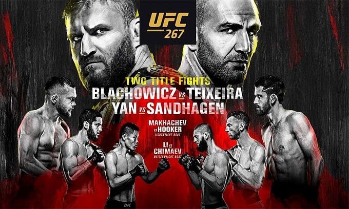 UFC 267: Start Time, List of Fights, When and Where to Watch &amp; Odds