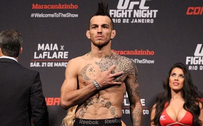 Former UFC fighter Cain Carrizosa arrested for assaulting his girlfriend