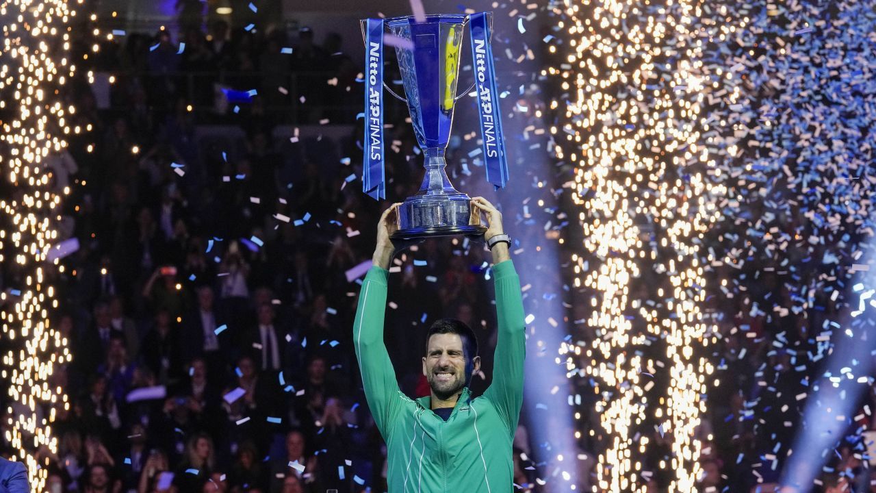 Djokovic, Alcaraz y Medvedev completaron el podio final de la ATP en el 2023