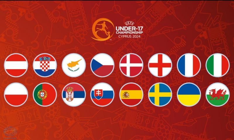 2024 Euro U-17: Portugal, England, Spain, and France are Participating in Cyprus