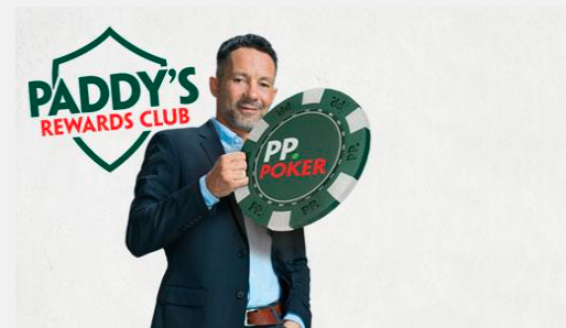 Paddy’s Rewards Club Offer up to 1,000 GBP