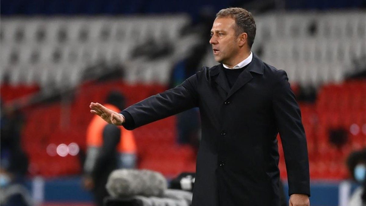 Hansi Flick se aleja de la dirección del Barça 