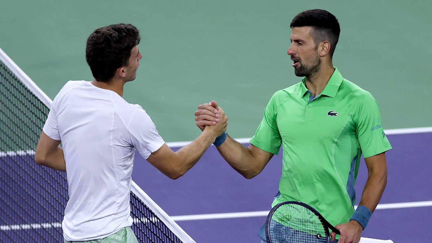 Novak Djokovic quedó eliminado de Indian Wells por un jugador fuera del top 100