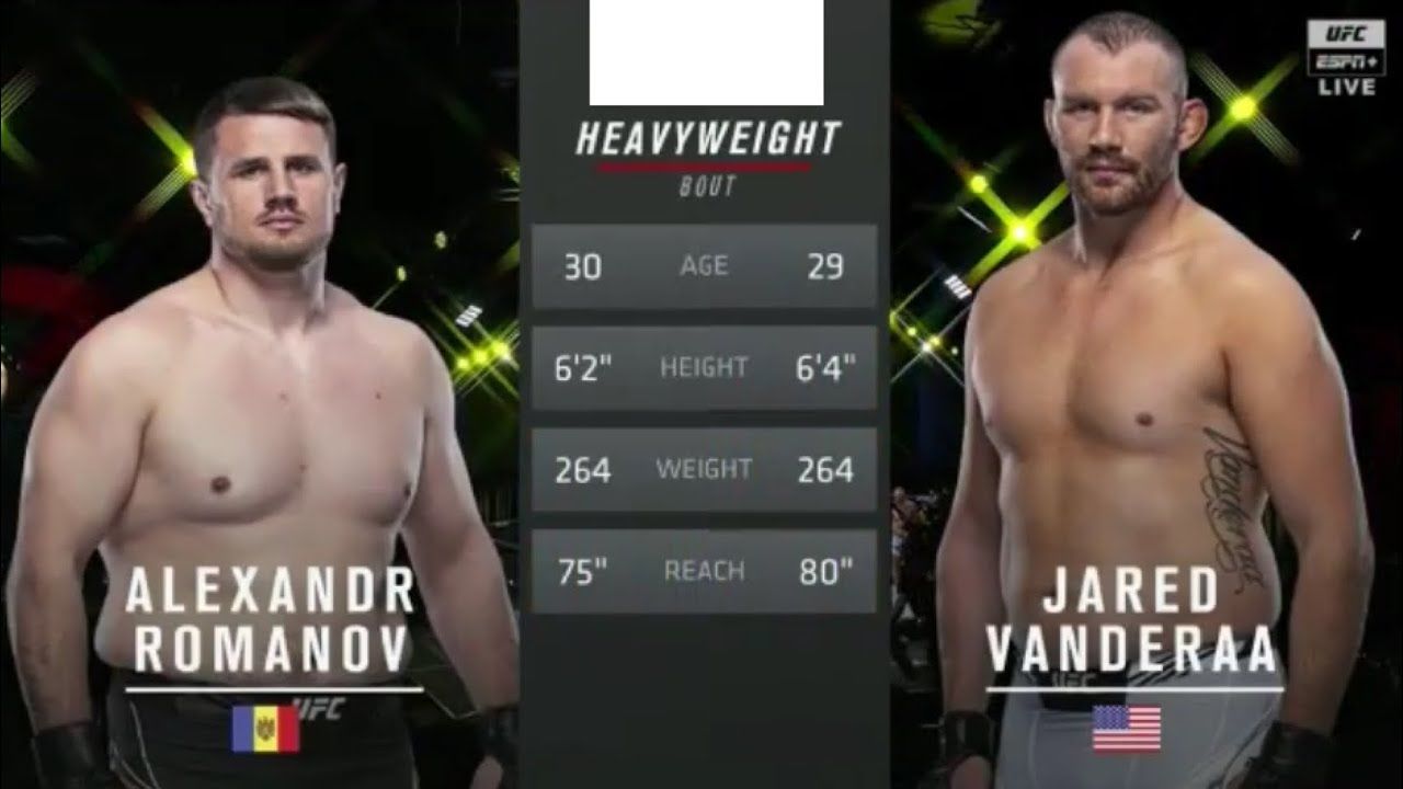 UFC Fight Night 194 – Alexander Romanov vs Jared Vanderaa, Fight Analysis, different kind of predictions about the fight