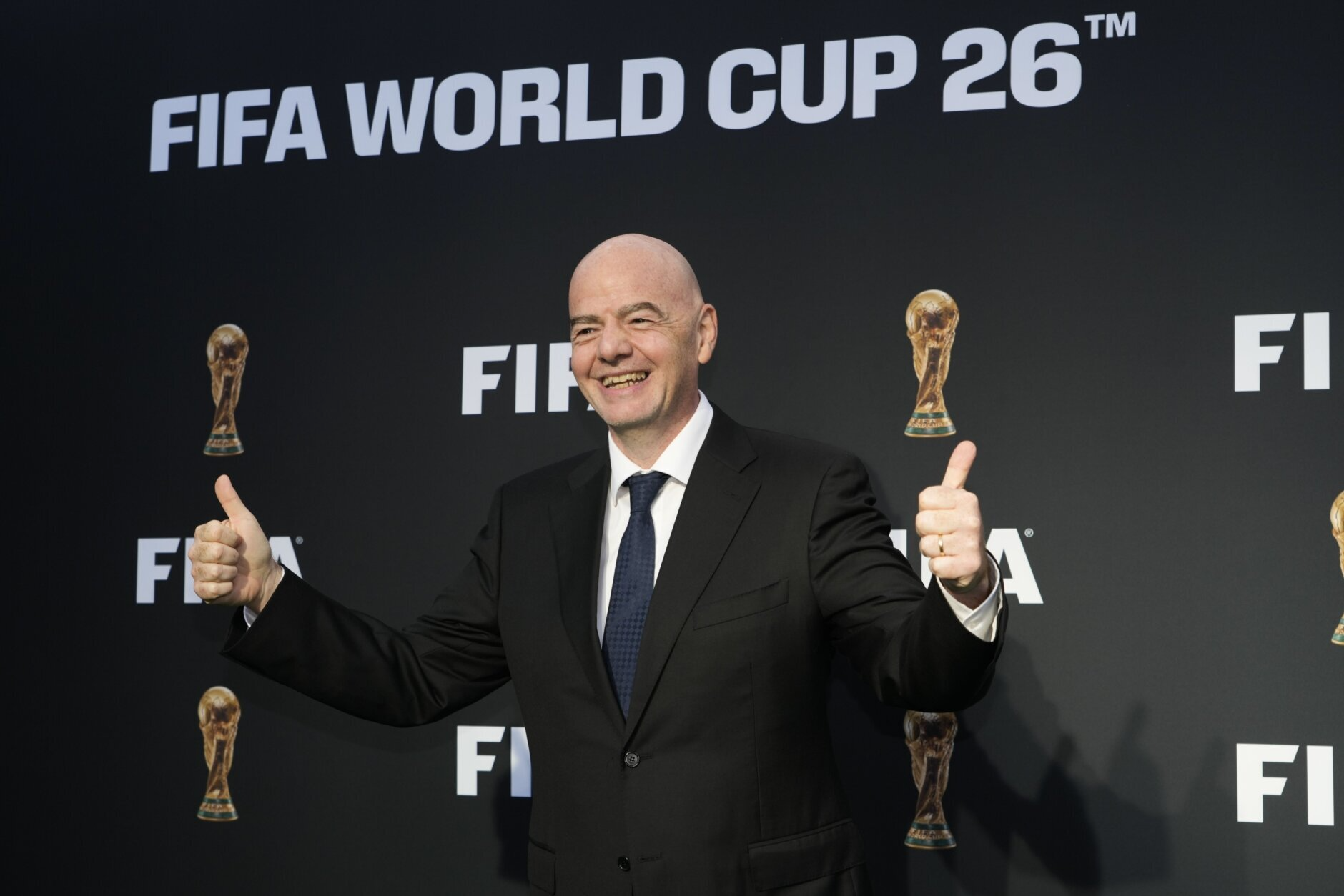 FIFA Head Infantino Presents Official Slogan for FIFA World Cup 2026