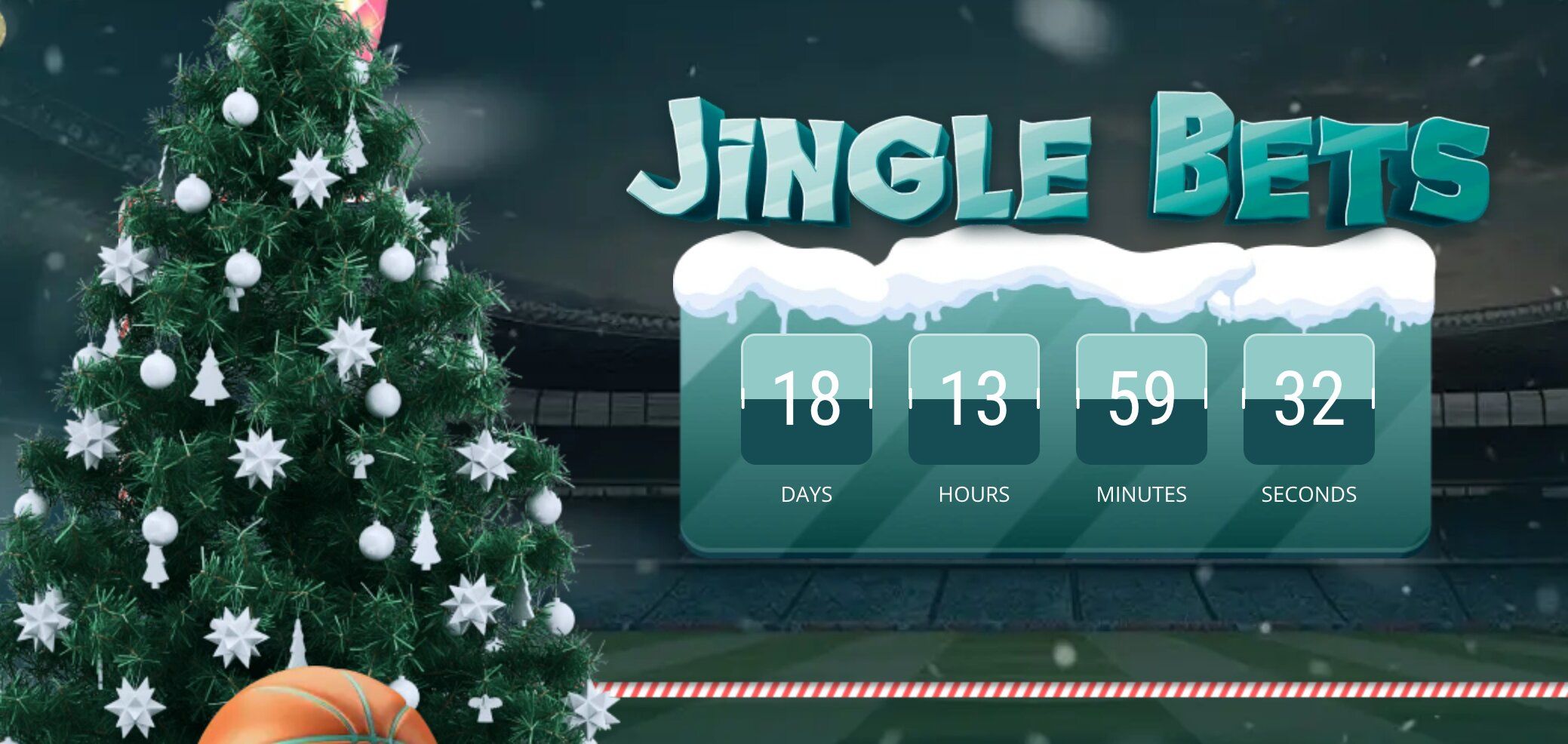 22Bet Jingle Bets Promotion: Participate in the Christmas Race & Stand a Chance to win a share of 110,248 USD Prize Fund