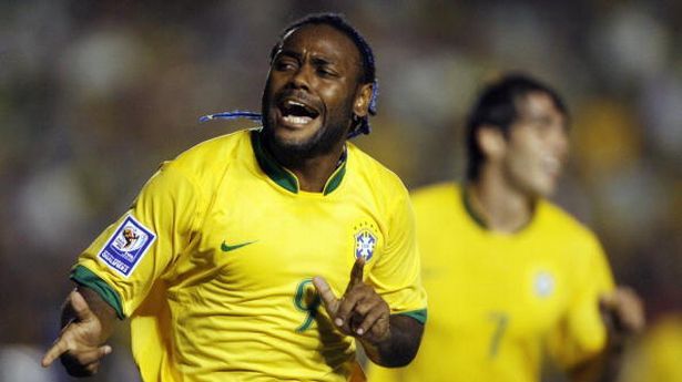 Former Brazil forward Vágner Love thinks Brazil will beat France in 2022 World Cup final