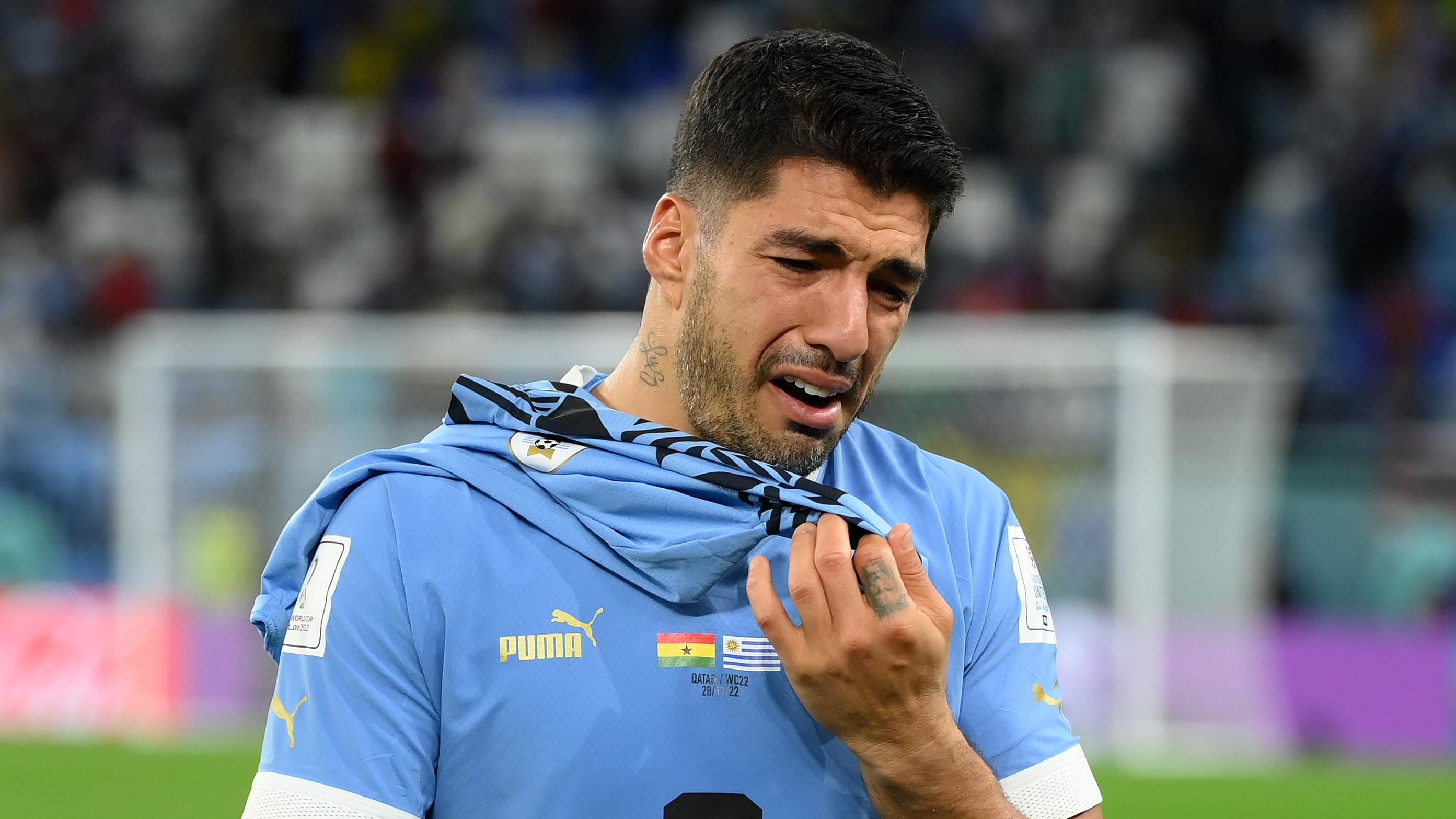 Uruguayan forward Suárez: It hurts to say goodbye to the World Cup like this, but we are calm at heart