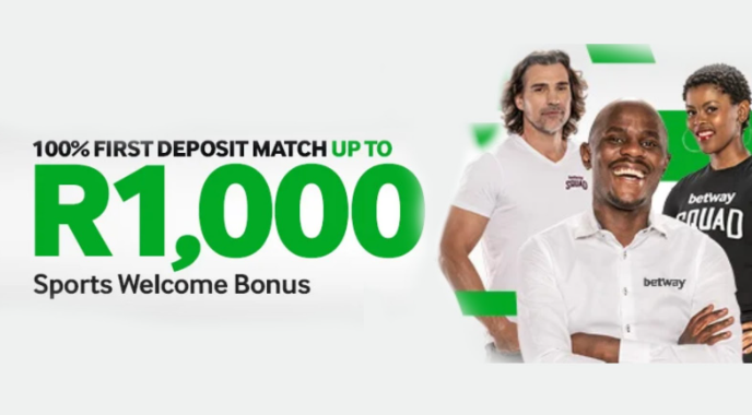 Betway Get a 100% Deposit Match as Free Bet