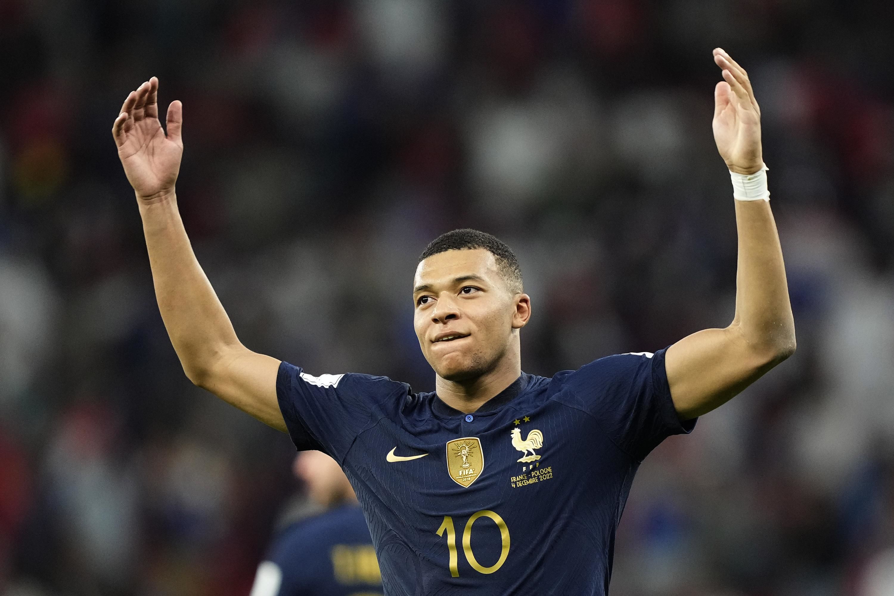 Mbappé recovers from injury and will play England in 2022 World Cup quarterfinals