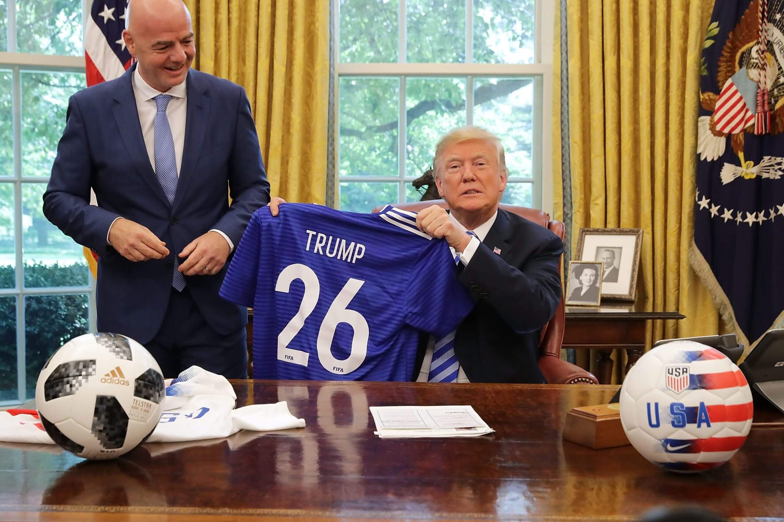 FIFA President Infantino Accused of Violating Statutes Over Trump Remarks