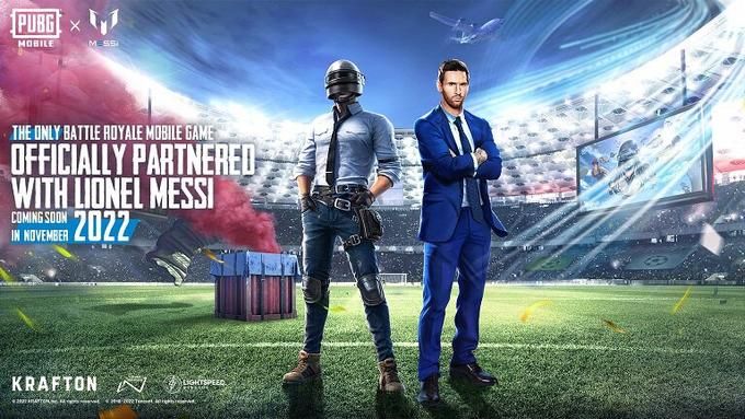 PUBG Mobile will have a collaboration with Messi