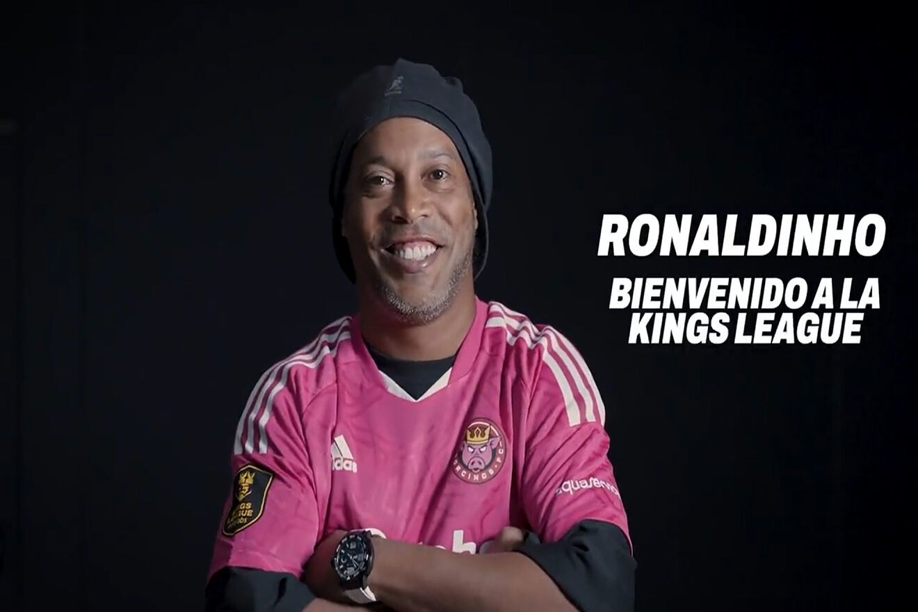Ronaldinho llega a la Kings League