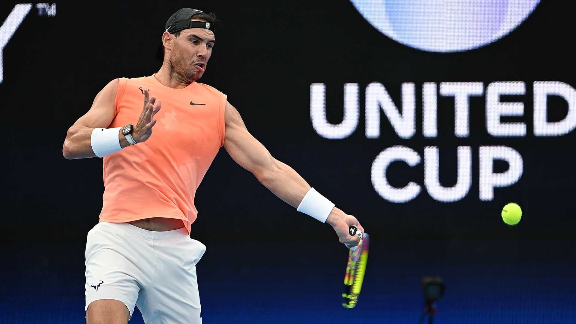 Nadal's wife can't hold back tears after her husband's injury at Australian Open