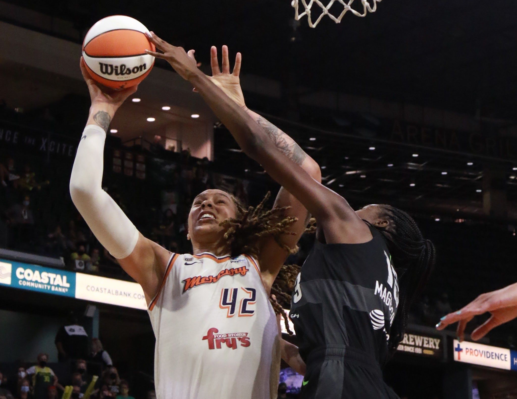 WNBA: Mercury grinds it out in OT versus Storm to make Semis