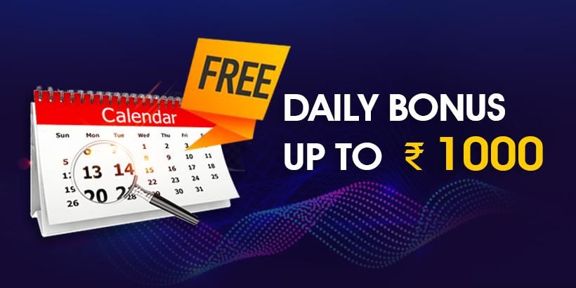 BeCric Daily Bonus - Earn 1000 INR Every Day!
