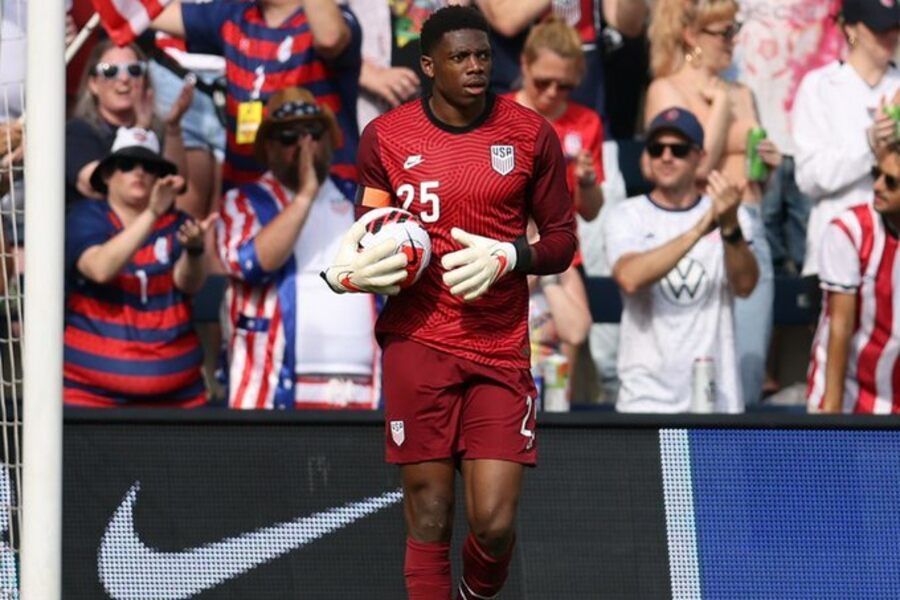 US Men's Football Team wears orange armband to mark protest against out of control gun violence