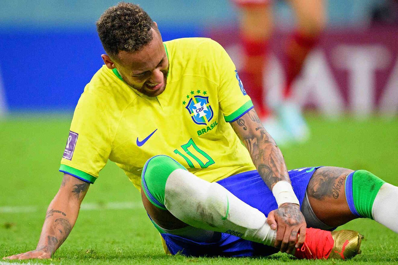 Neymar will no longer play for Brazil in the group stage of the World Cup in Qatar