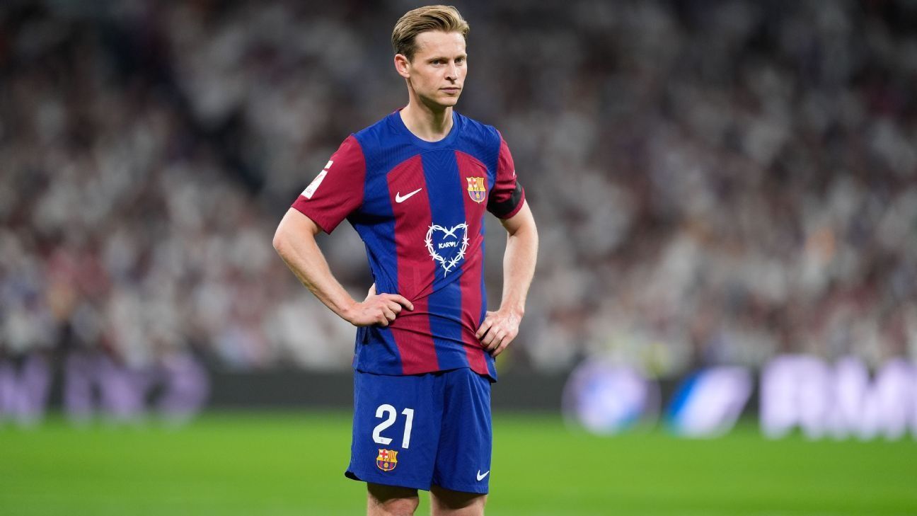 Barcelona Reveal When They Will Extend Frenkie de Jong’s Contract