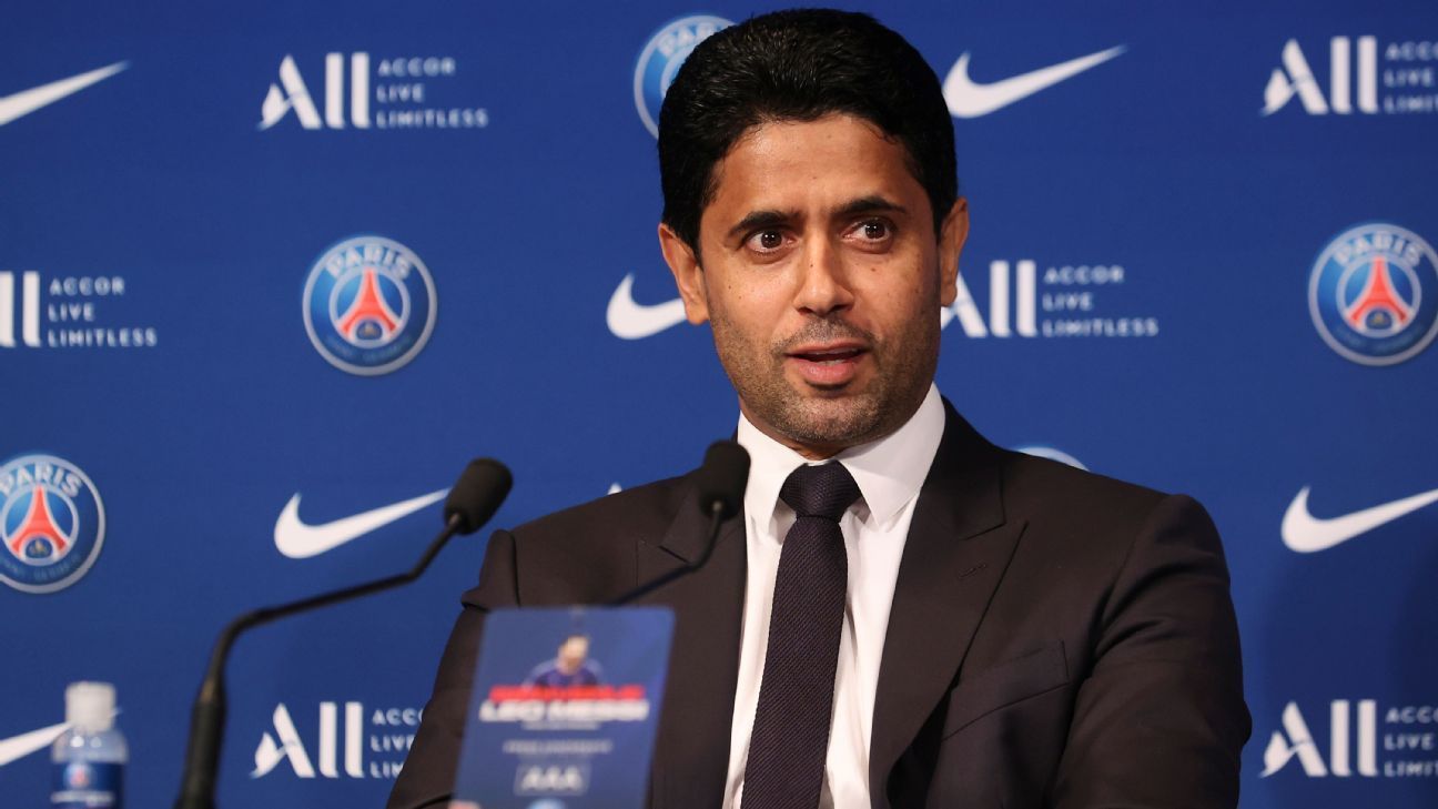 PSG owner Al-Khelaifi says he rejected an offer to sell the club for €4 billion